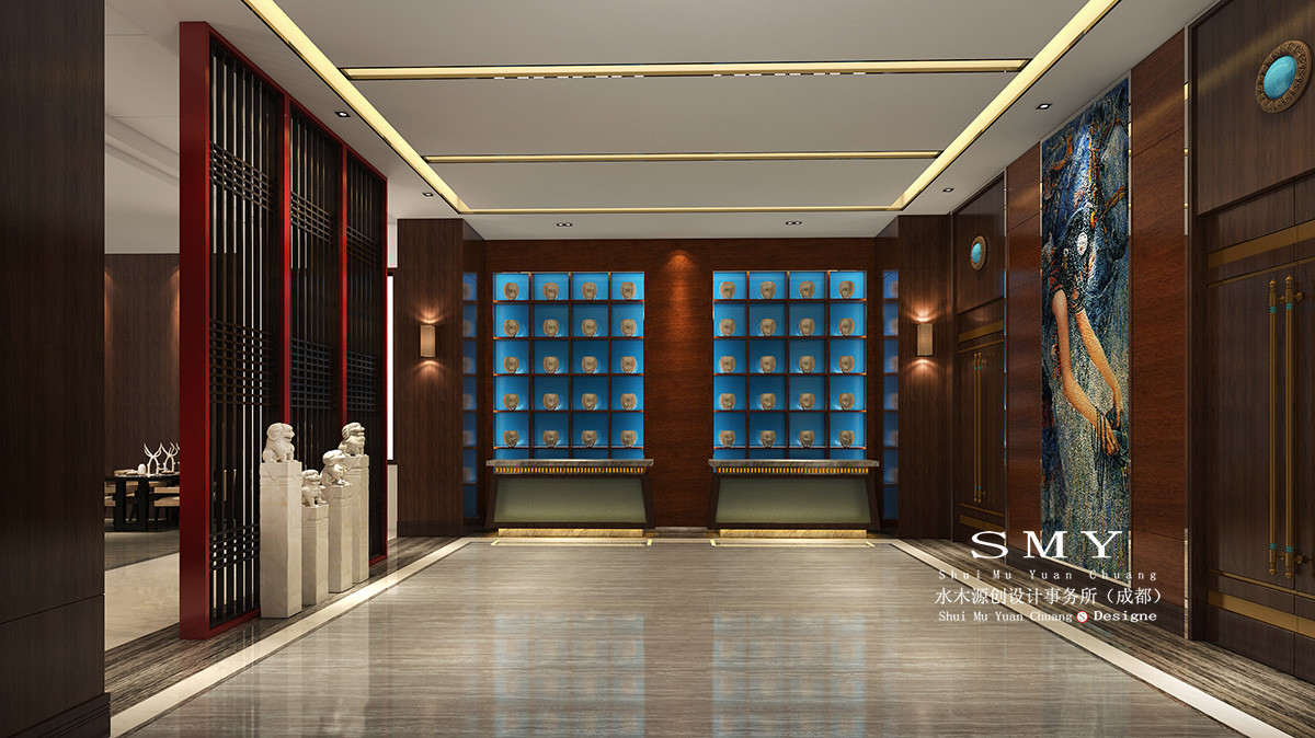 昌都酒店湯吧設(shè)計，酒店大堂設(shè)計